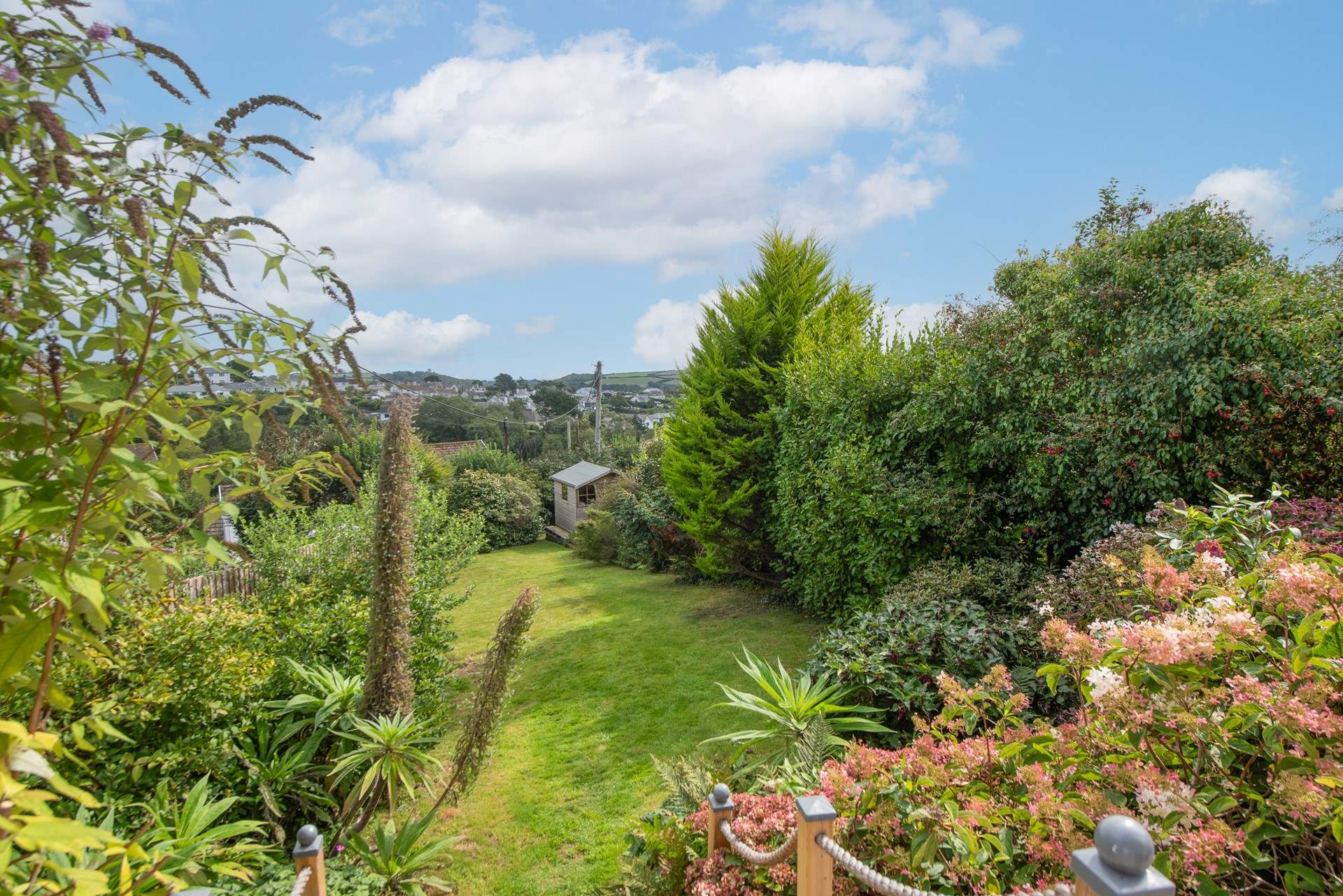 An array of beautiful plants to enjoy within the garden. 