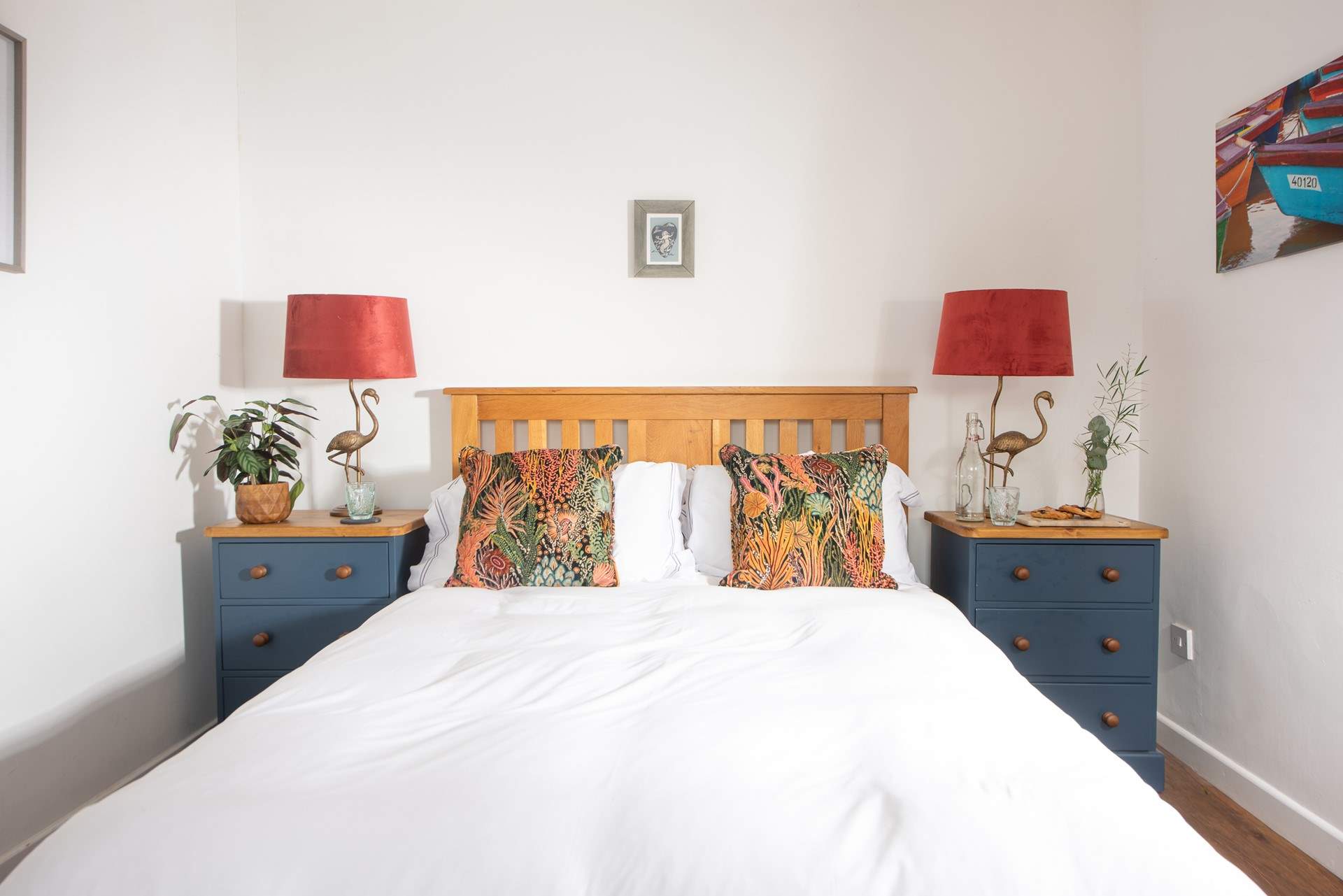 Lovely furnishings and luxury linens. 