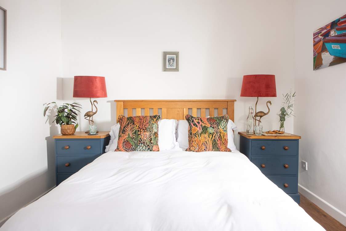 Lovely furnishings and luxury linens.