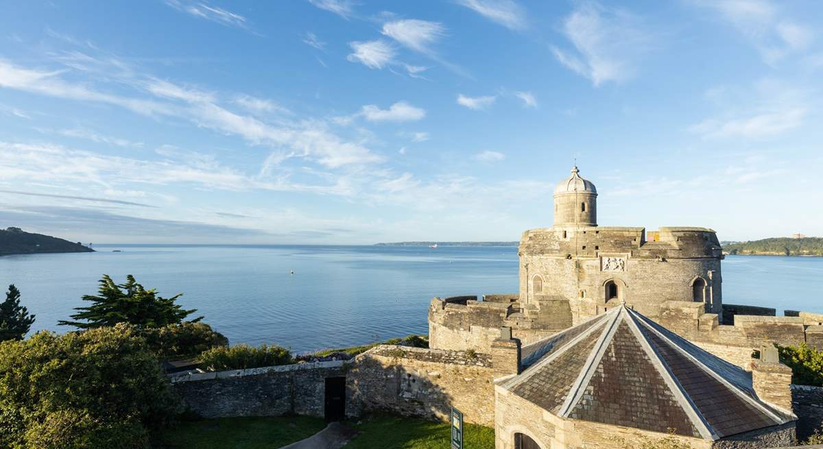 Walk up to St Mawes Castle and enjoy the panoramic views over the bay.