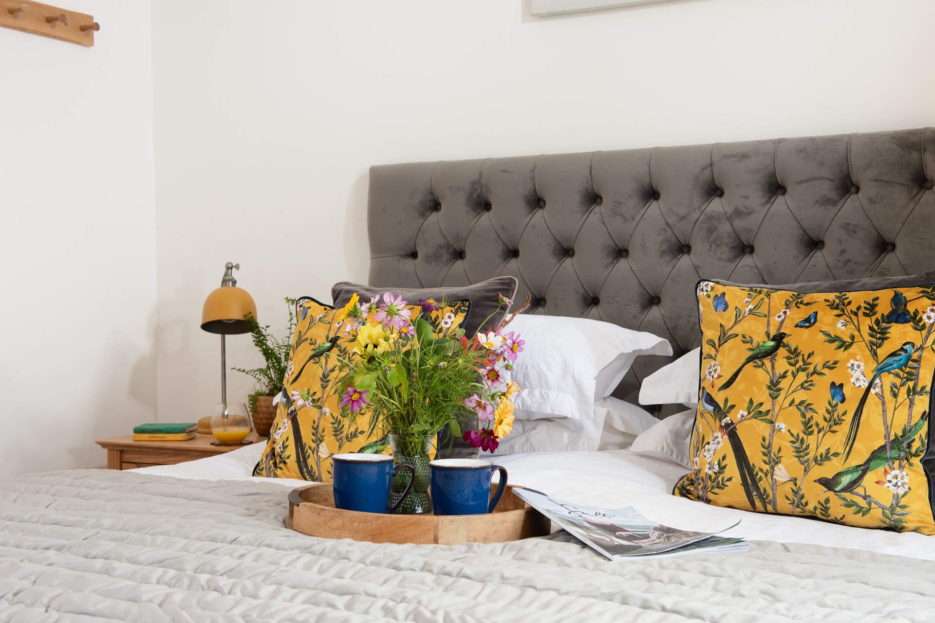 Why not treat yourself to breakfast in bed. 