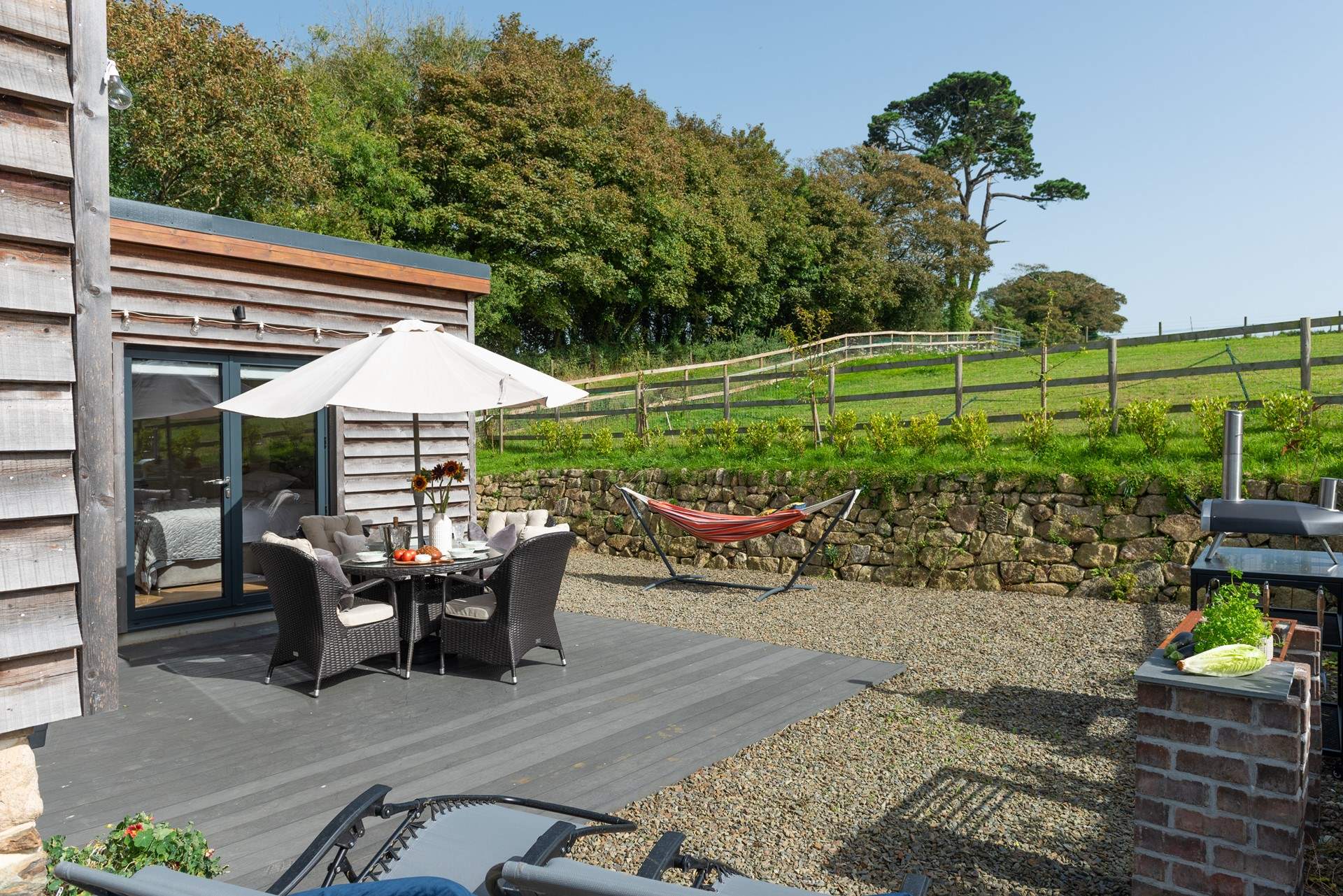 What a super spot for your morning coffee...