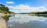 Take a leisurely stroll along the River Gannel at Newquay. - Thumbnail Image