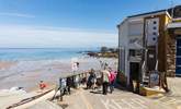 Cornwall is famous for its beachside cafes, all serving delicious locally-sourced food and drinks!  - Thumbnail Image