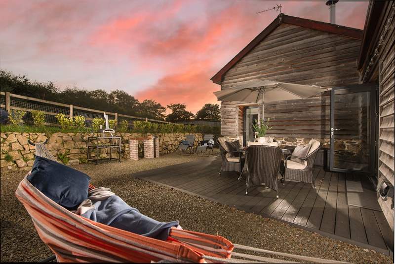 There is also a hammock which is available to doze in from May until the end of September.