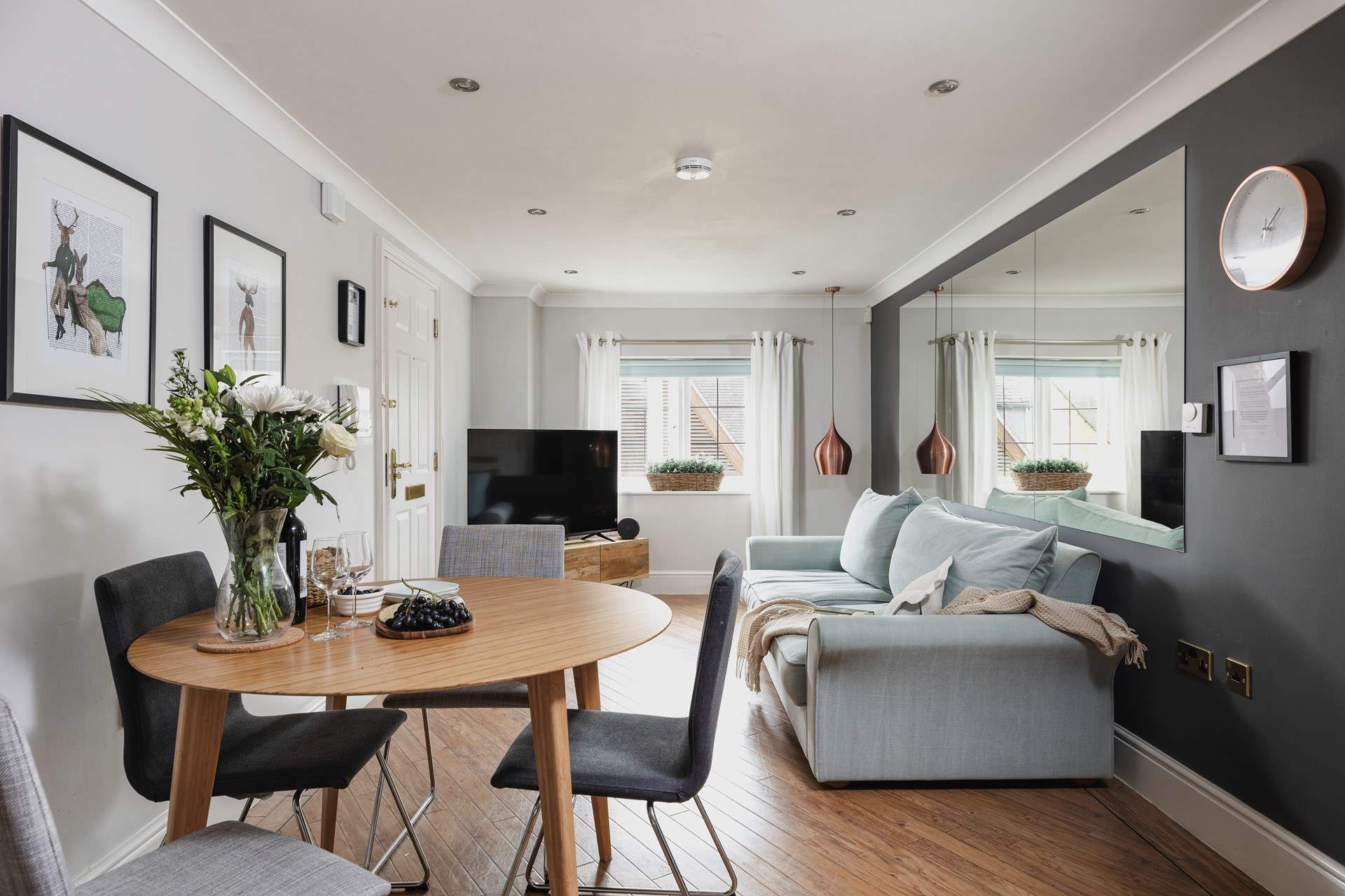 Open plan living creates a fabulous social space.