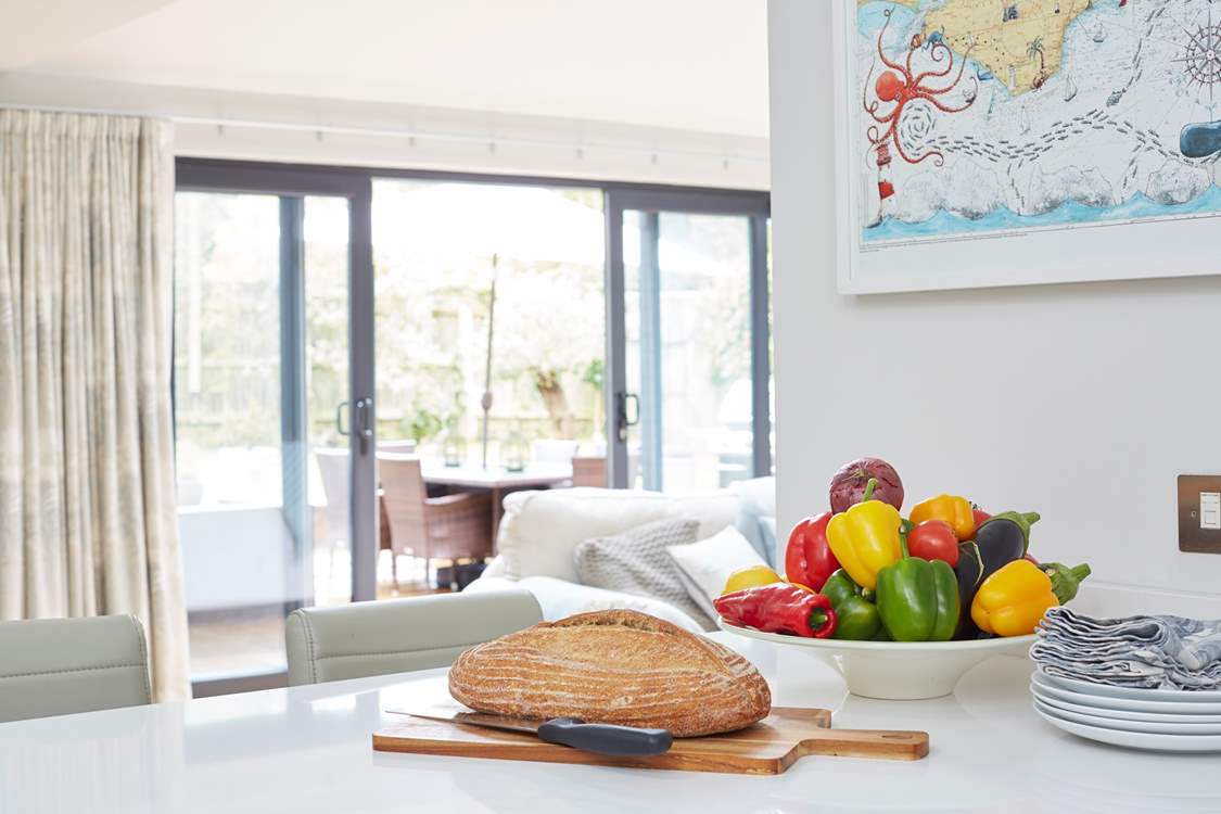 Fresh produce and delicious local bread are available from the local village shop.