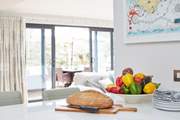 Fresh produce and delicious local bread are available from the local village shop.