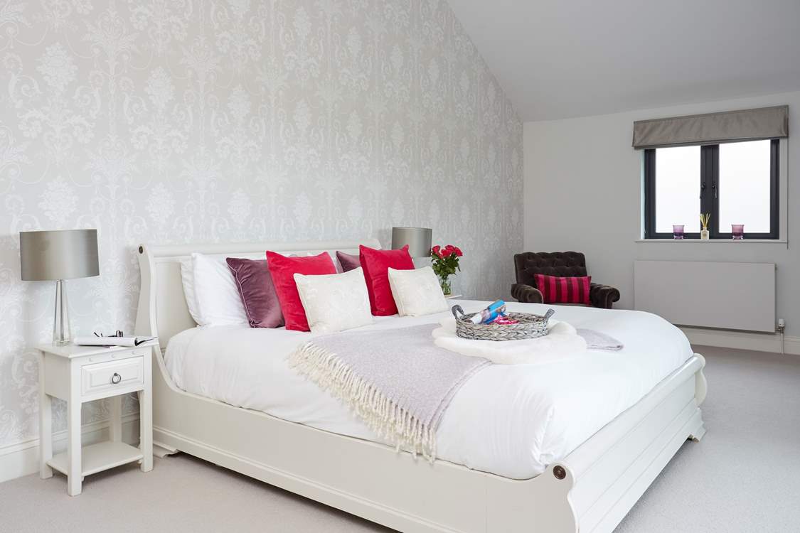 For a great night's rest your super-king bed awaits, the perfect retreat from the rest of the house.