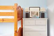 The bunk room with small double bed is perfect for the children.