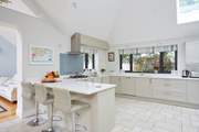 The kitchen has the wow factor, plenty of room for the chef and sous chefs to work their magic.