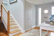 The welcoming entrance hall to Dar View.