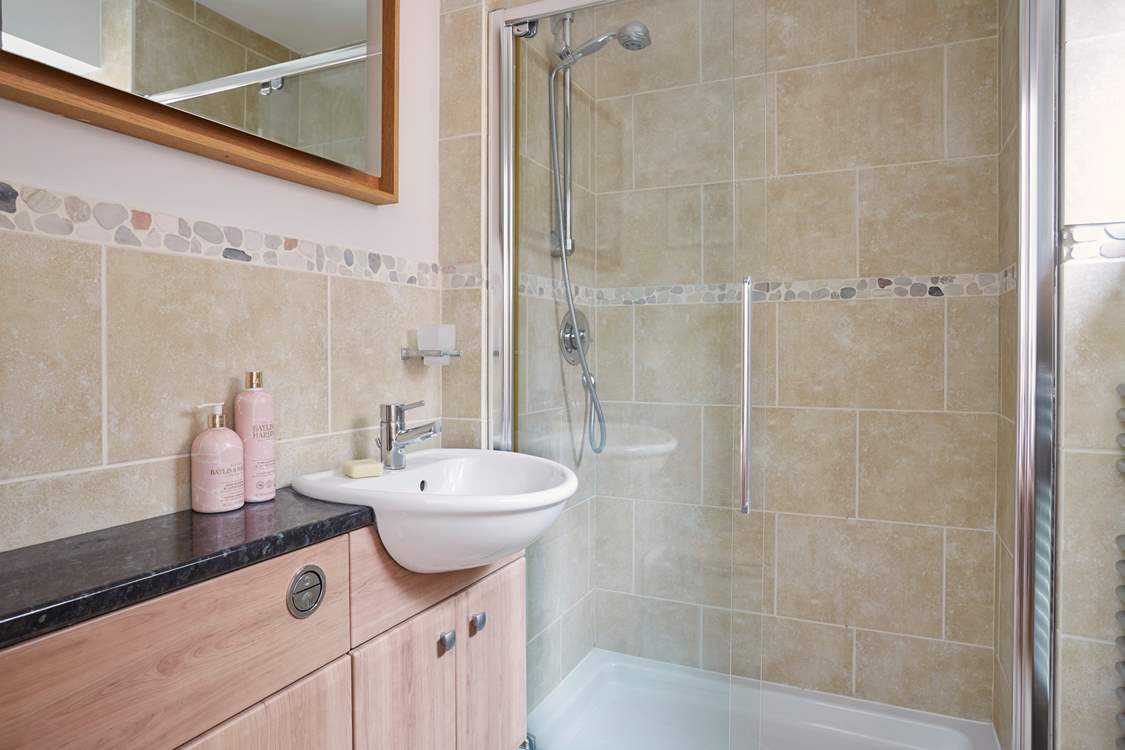 The en suite shower-room to bedroom 1.