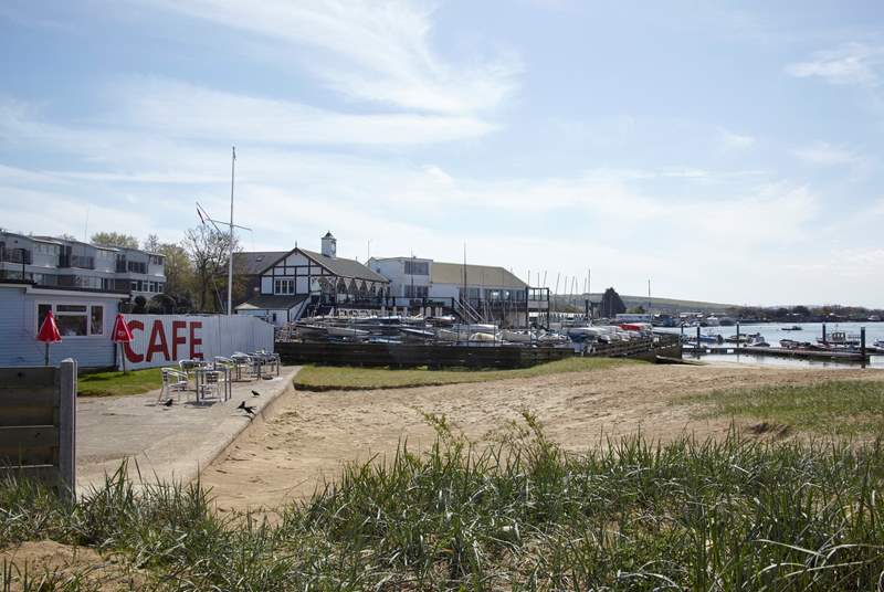 A view of the Bembridge Sailing Club.