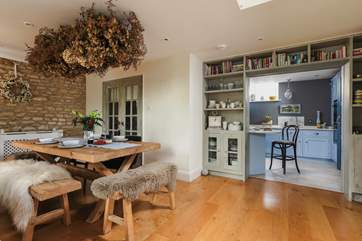 The open plan design creates a fabulous social space.