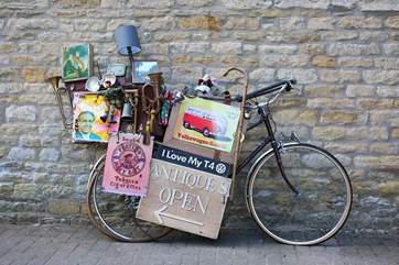 Stow offers an array of antiques shops.