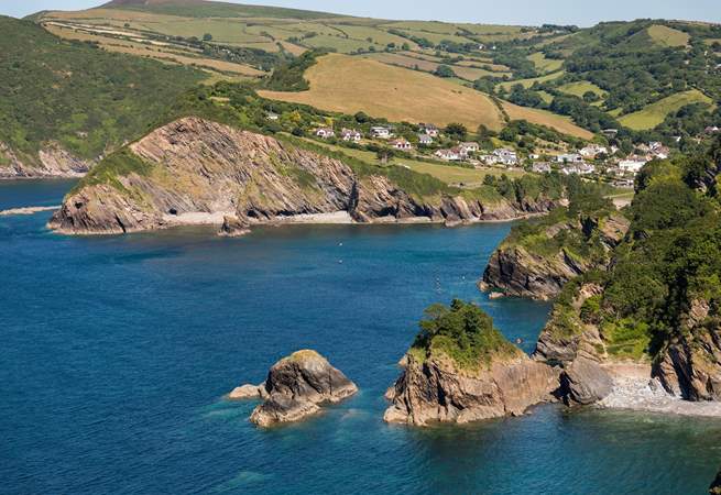 When it comes to north Devon you have miles and miles of coastline to explore and beaches to enjoy just like this one at Combe Martin.