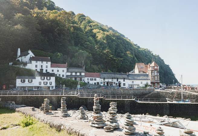 Head to Lynmouth and enjoy a traditional fish and chip tea on the green looking out to sea.