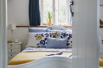 Bedroom 1 is the perfect haven and has a double bed.