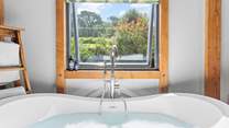 A bath with a view that offers pure indulgence!