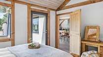 With a door straight out to the back garden you can enjoy the bird song each morning.