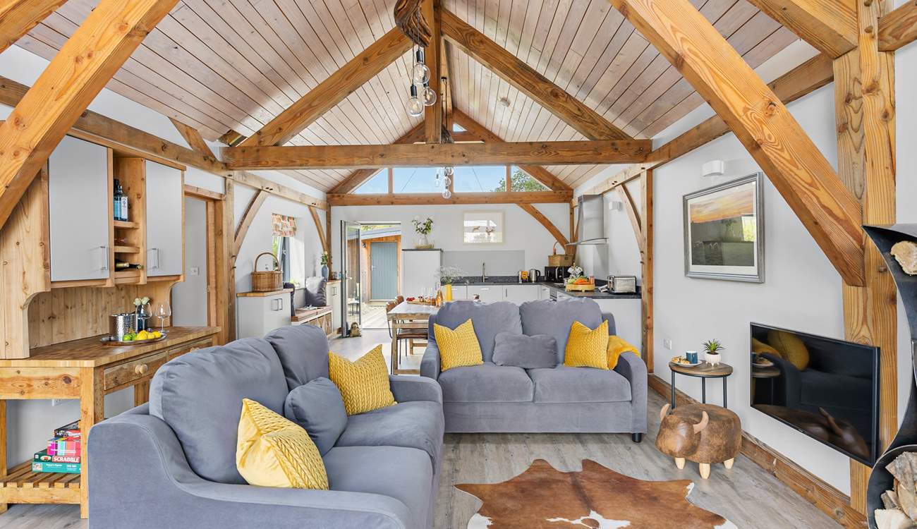 The perfect spot to snuggle down or to simply enjoy the view. 