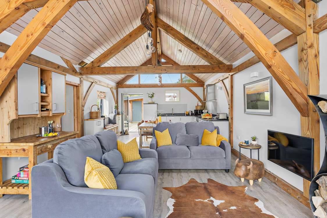 The perfect spot to snuggle down or to simply enjoy the view.