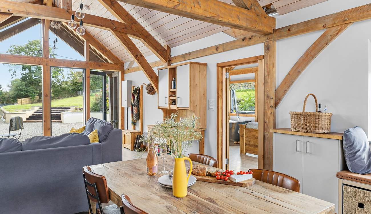 Head across to the bedroom and the luxury continues.