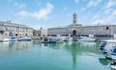 Head back to Devon and the Royal William Yard where you will find a cinema, eateries and a seasonal ferry across to the Mount Edgcumbe Estate.  - Thumbnail Image