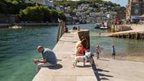 A little further afield you will find Looe, a traditional seaside town where you can enjoy the all-important fish and chips staple!