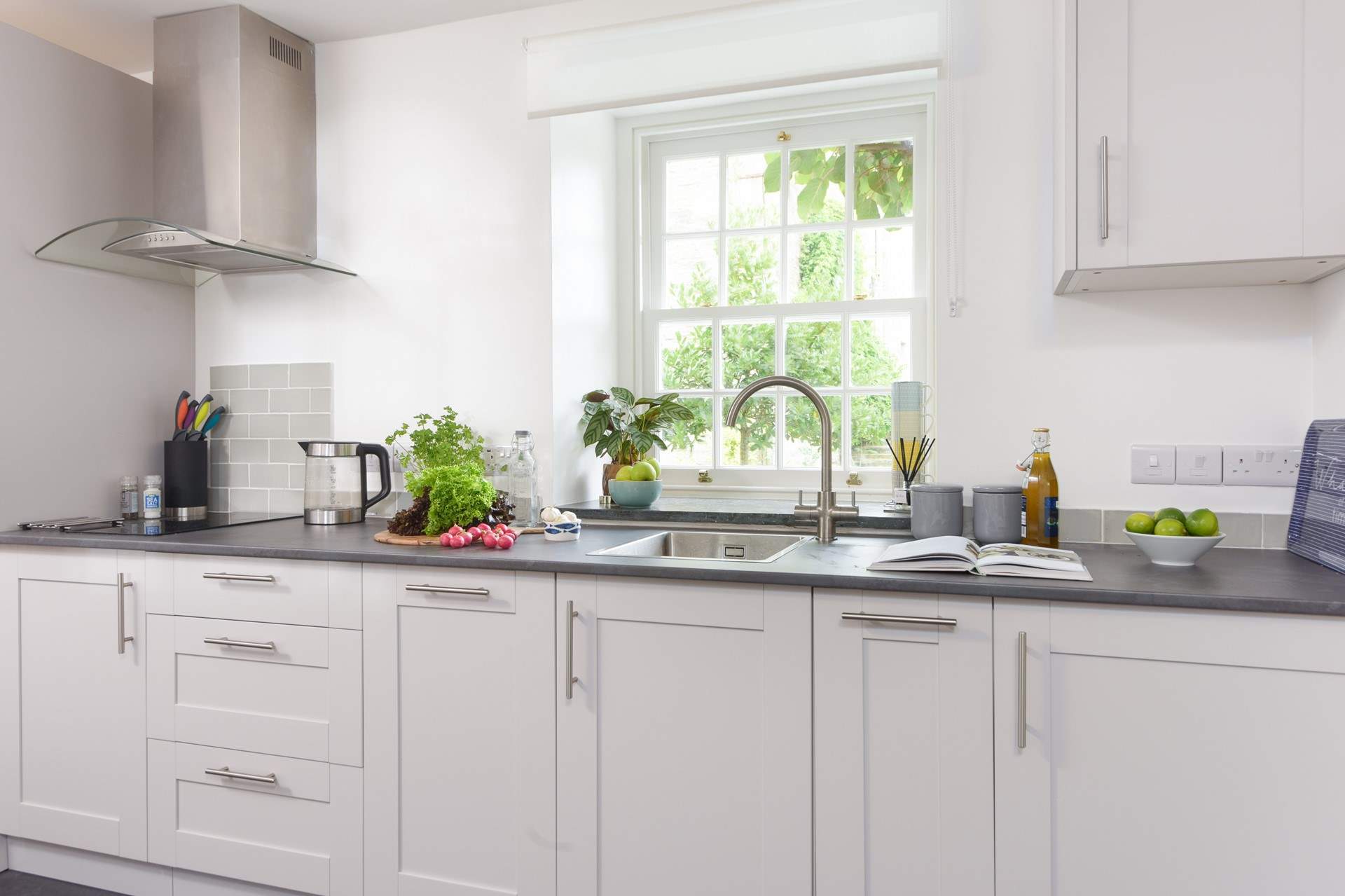 Cook up fresh local produce from one of the many farm shops in the area.