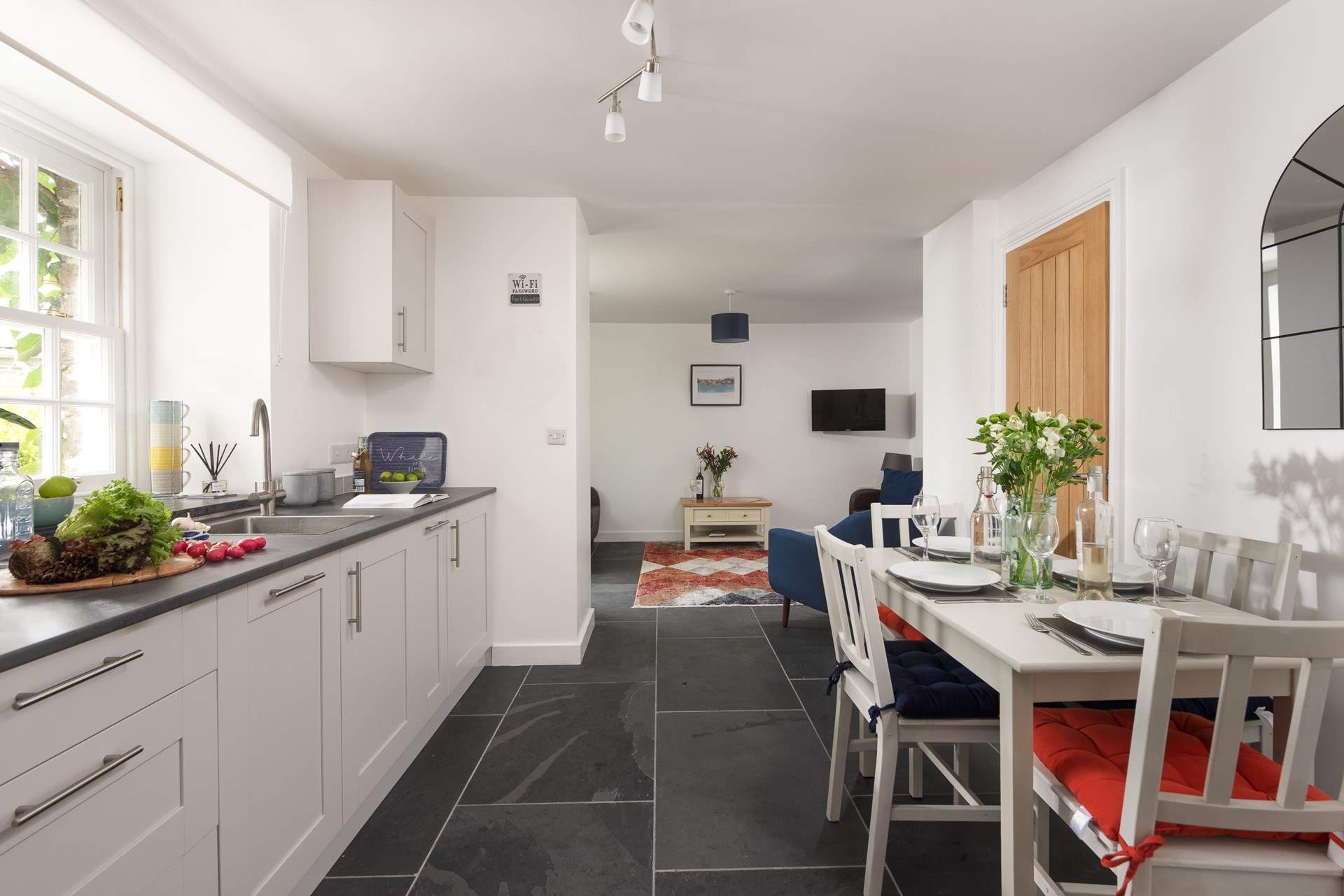 Open plan living is the order of the day so that you can make the most of time together.