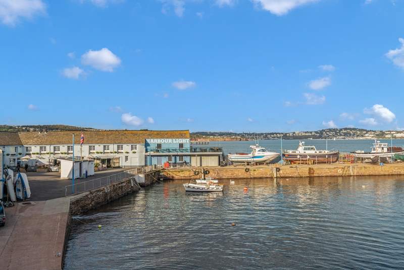 Paignton Harbour, which is even closer to you, is also home to fabulous views and a lovely selection of restaurants and wine bars.