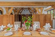 The dining-area opens out into a larger function room (behind the screens), where little ones are welcome to enjoy letting off some steam.
