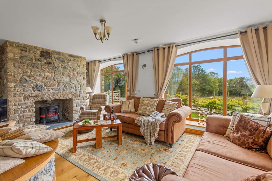 What a glorious space to relax and unwind in after a day of fun and adventure.