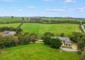 Bremridge Lodge is to the right, with the indoor swimming pool and owners' house to the left.