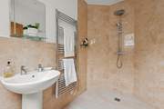 Bedroom two is home to this en suite wet-room.