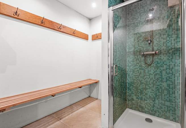 Showers and changing-rooms are fully available within the swimming pool area.