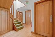 The entrance hall offers numerous toilet facilities.