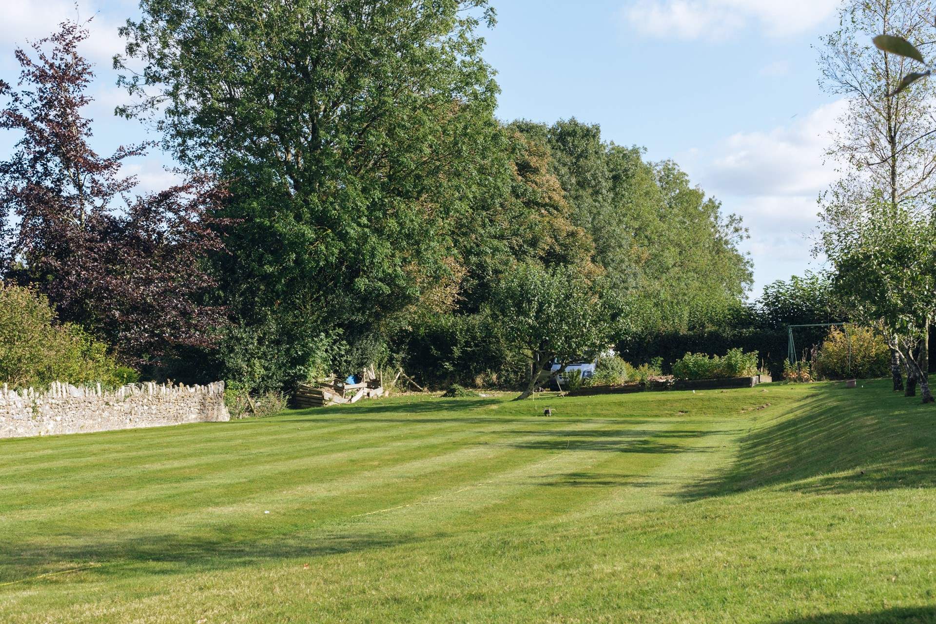 The owners are happy for you to use this area of garden too.