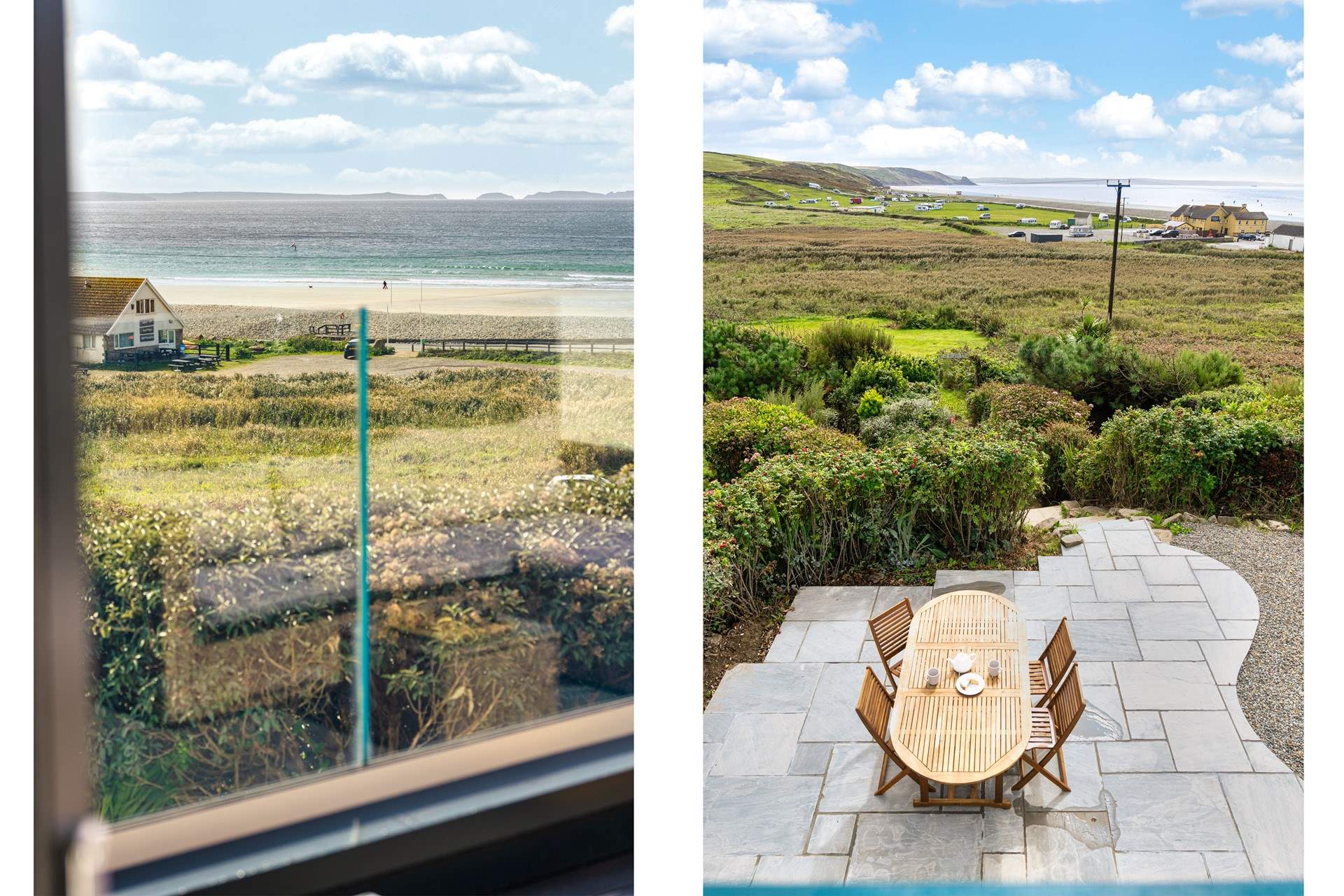 Relax and take in the captivating vista. 