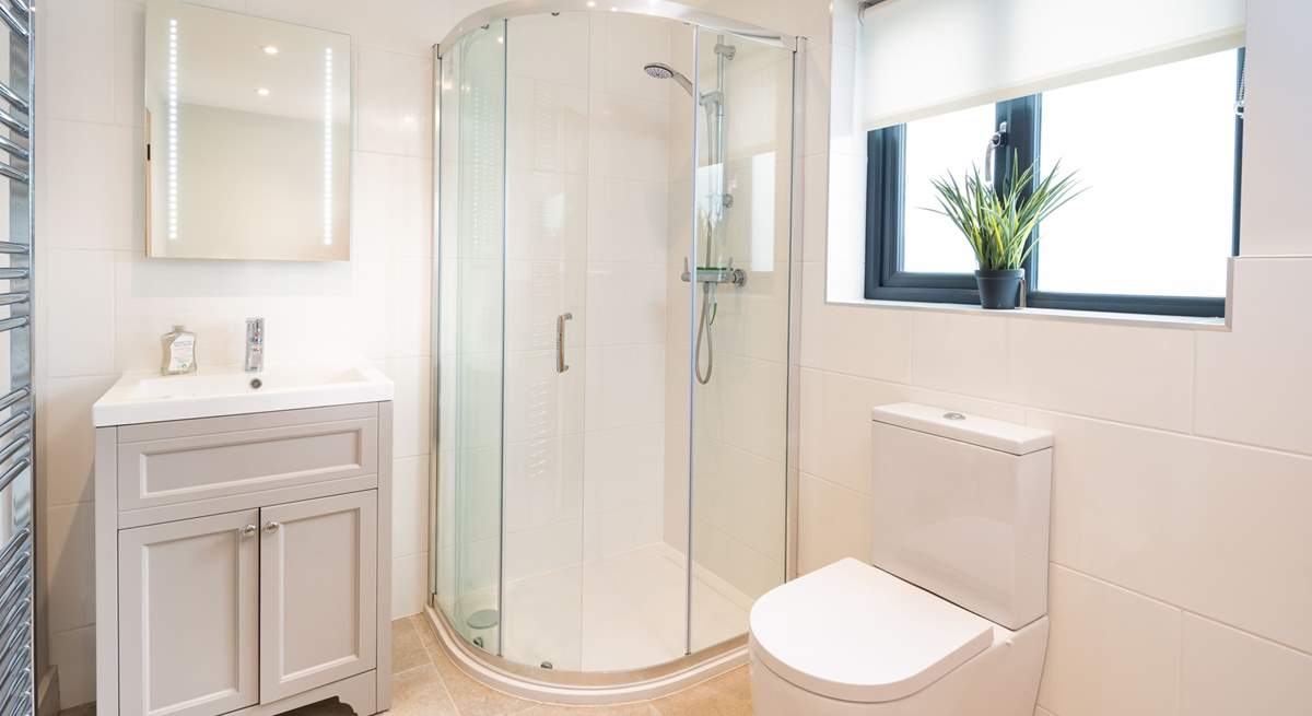 On the ground floor you'll find the family bathroom with luxurious bath and separate shower. Ideal for some holiday pampering. 