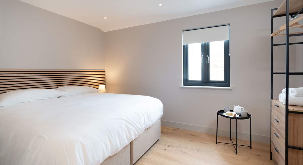 Bedroom 3 is on the ground floor, a sumptuous super king or twin room - you choose, please let us know when booking.