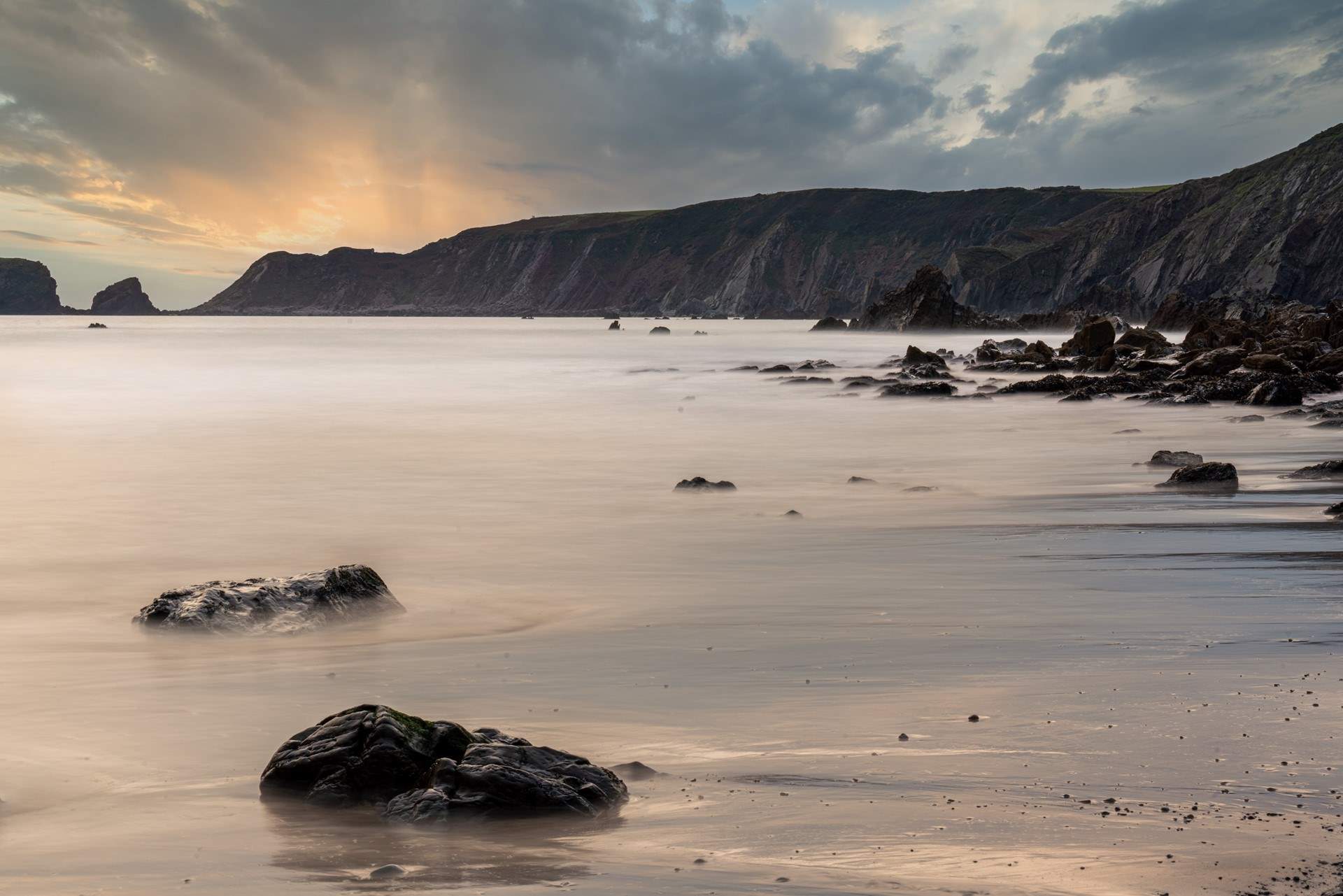Pack a picnic and  explore beautiful Marloes Sands. 