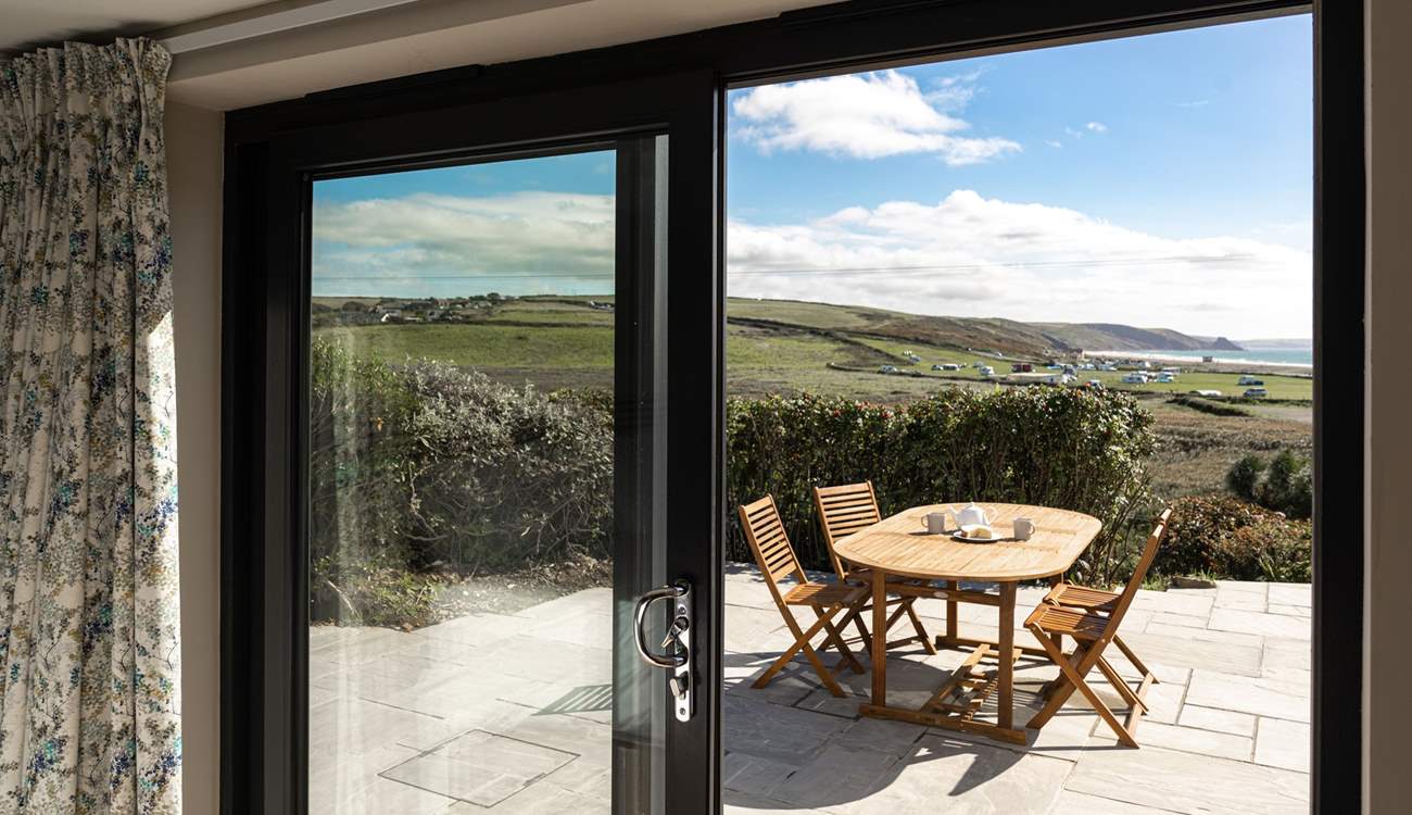 Wonderful countryside and ocean views.