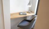 Just off the kitchen on the ground floor is a little nook with a view, ideal for reading or using a laptop.  - Thumbnail Image