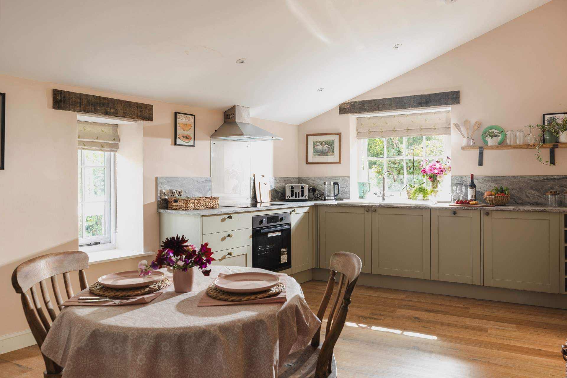 Walk through to the kitchen/diner and enjoy the view out to the garden. 