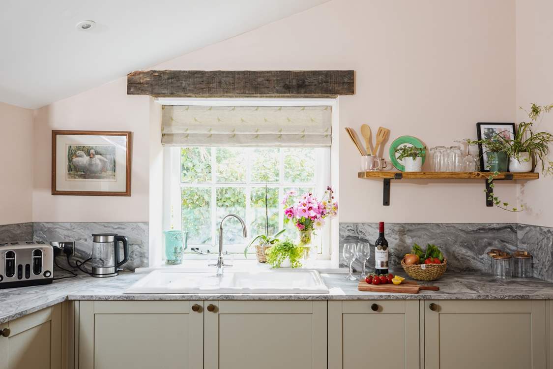 Fully stocked and equipped.