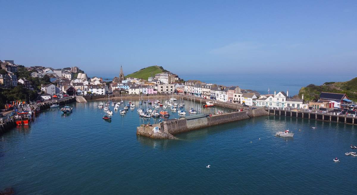 The perfect seaside town can be found at Ilfracombe.