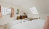 This double aspect bedroom has lovely rural views out across the garden. - Thumbnail Image